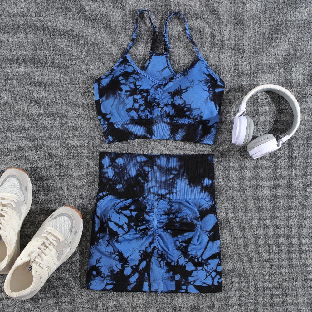 Tie Dye Shorts Sets