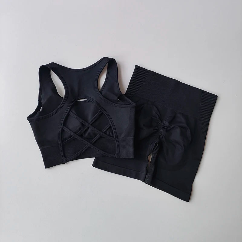 2 Piece Backless Sports Set