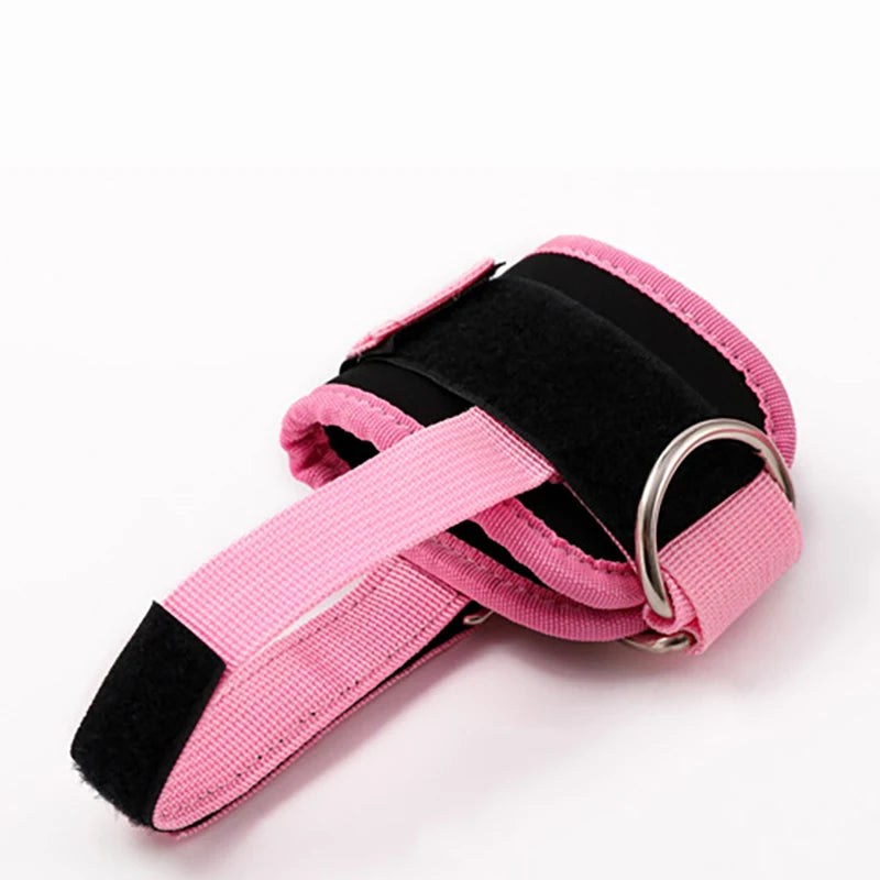 Fitness Ankle Straps Adjustable D-Ring