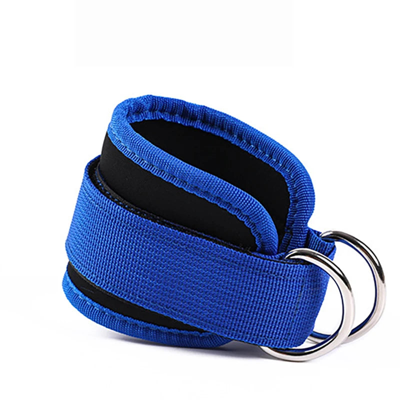 Fitness Ankle Straps Adjustable D-Ring