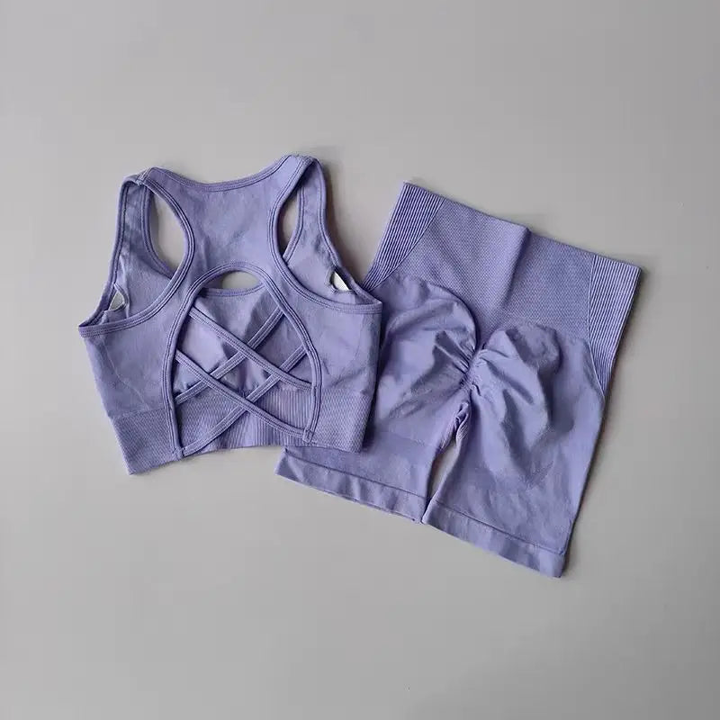 2 Piece Backless Sports Set