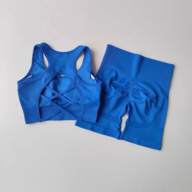 2 Piece Backless Sports Set