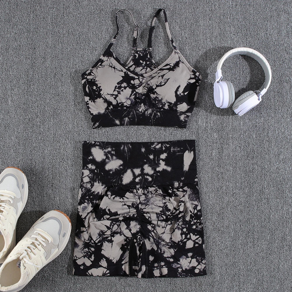 Tie Dye Shorts Sets