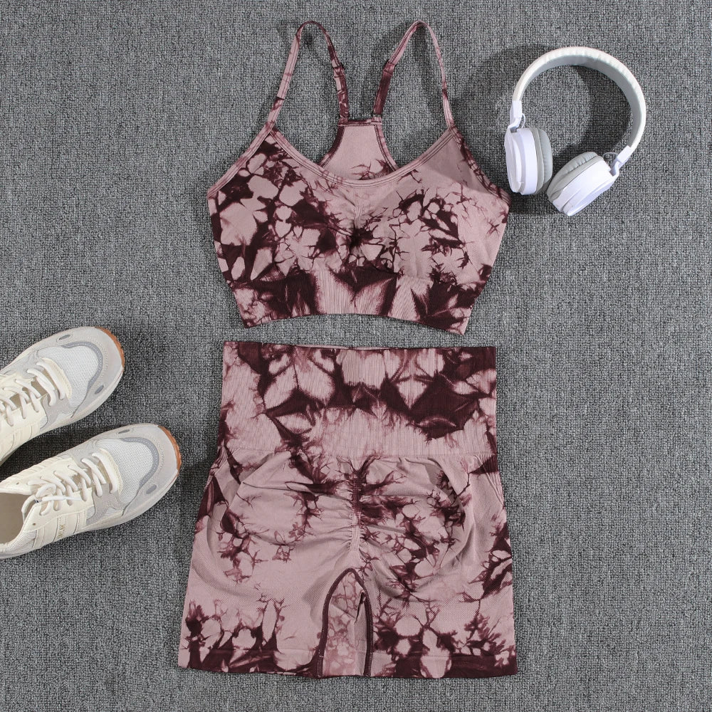 Tie Dye Shorts Sets