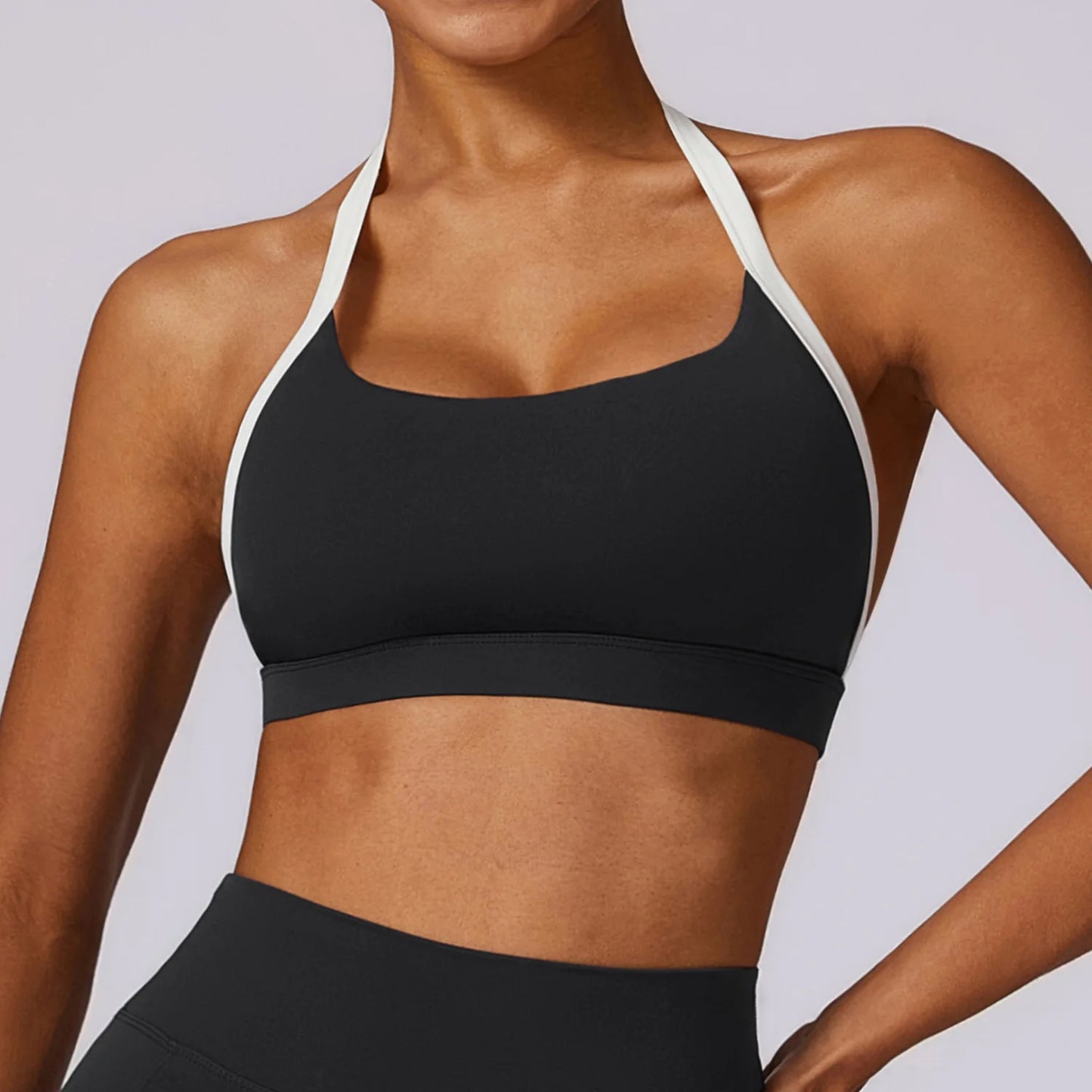 Gym Sport Bra Halter