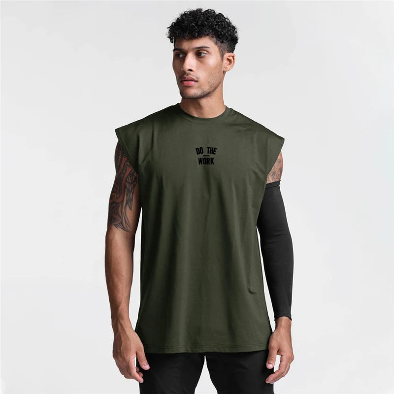 DO THE WORK Gym Tank