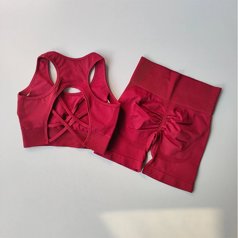 2 Piece Backless Sports Set