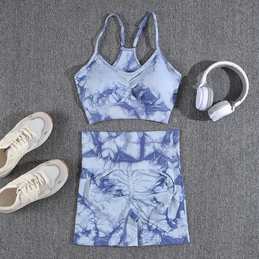 Tie Dye Shorts Sets