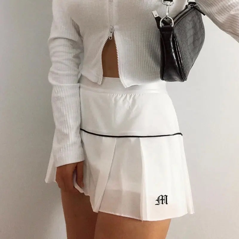 High Waist Summer Mini Skirt