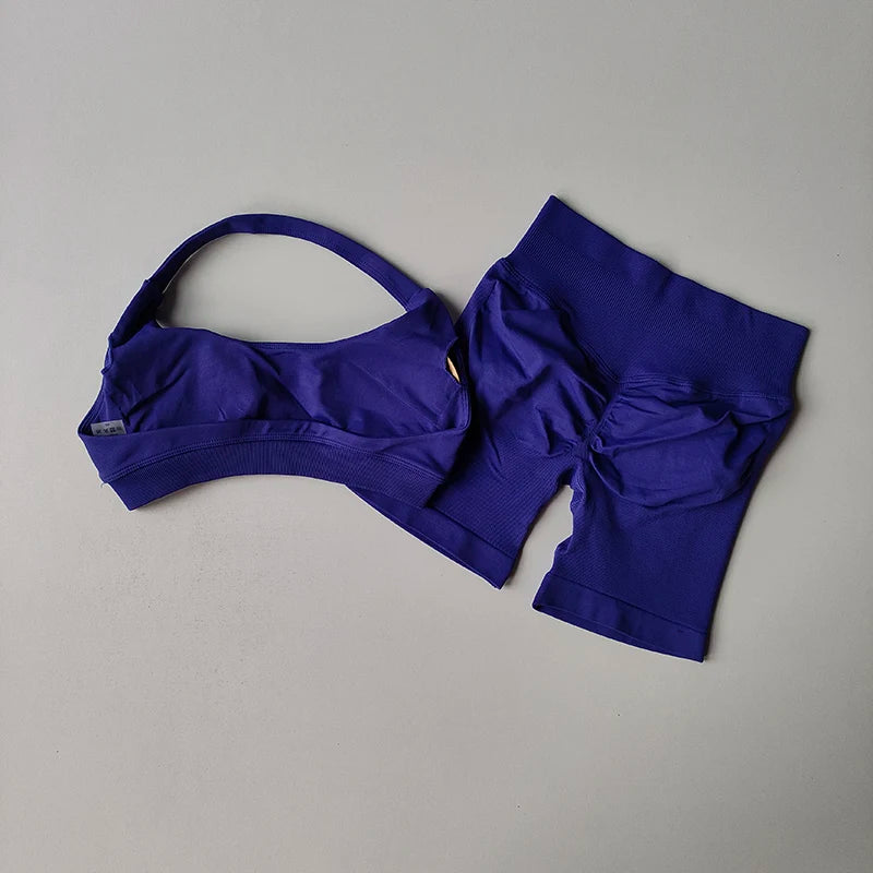 2 Piece Halter Neck Short Set